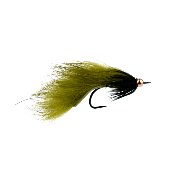 Zonker Olive BH # 6 in de groep Kunstaas / Vliegen / Streamers bij Sportfiskeprylar.se (F30-1086-6)