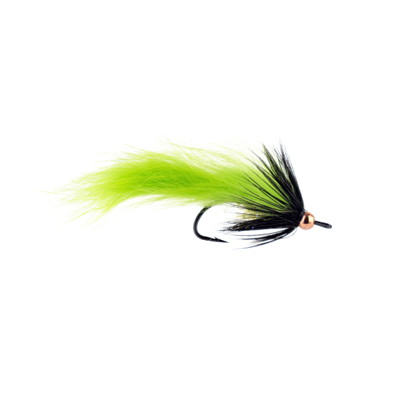 Zonker Chartreuse BH # 6 in de groep Kunstaas / Vliegen / Streamers bij Sportfiskeprylar.se (F30-1088-6)