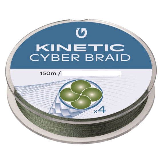 Kinetic 4 Braid 150m Dusty Green in de groep Lijnen / Gevlochten Lijnen bij Sportfiskeprylar.se (F503-024-098r)