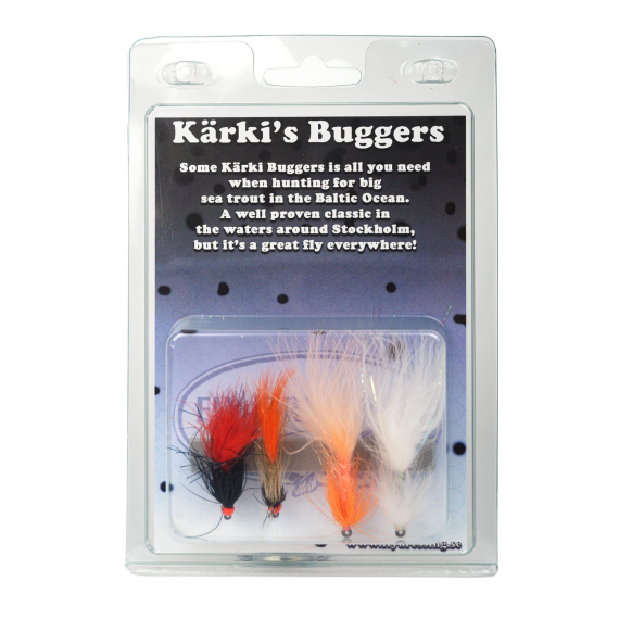 Fly Assortment Kärki´s Buggers in de groep Kunstaas / Vliegen / Vliegsets bij Sportfiskeprylar.se (FD036)