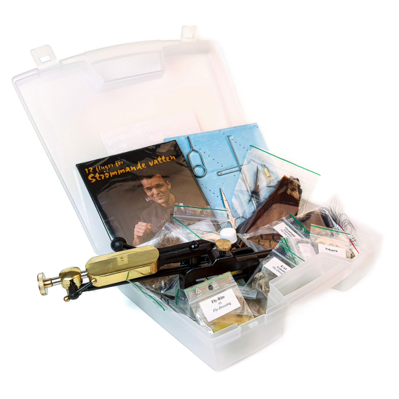 Getting started with Fly tying incl. Regent binder in de groep Haken & Terminal Tackle / Vliegvis bindmateriaal / Vliegbindsets bij Sportfiskeprylar.se (FD714)