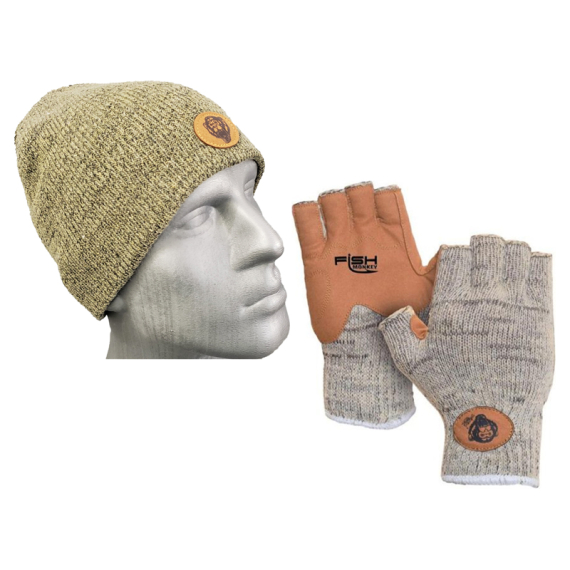 Fish Monkey Glove and Hat Set in de groep Kleding & Schoenen / Kleding / Handschoenen bij Sportfiskeprylar.se (FISHMONKEYGLOVENHAT)