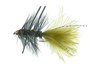 B.H. Rubber Leg Wooly Olive Daiichi 1720 #8 in de groep Kunstaas / Vliegen / Streamers bij Sportfiskeprylar.se (FL20003)