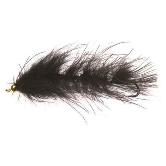 Marabou Worm Black Daiichi 3111 #6 in de groep Kunstaas / Vliegen / Streamers bij Sportfiskeprylar.se (FL24001)