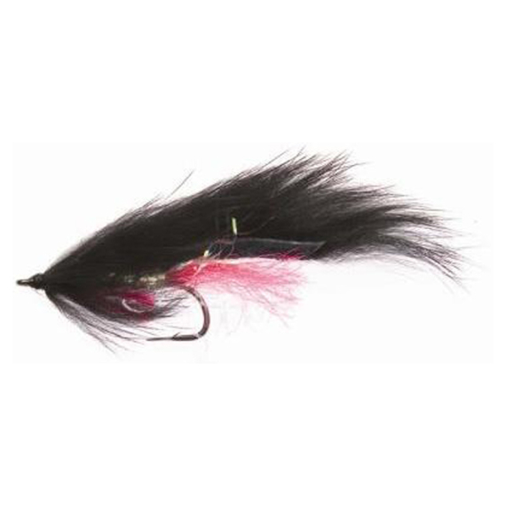 Zonker Minnow Black Daiichi 2421 #6 in de groep Kunstaas / Vliegen / Streamers bij Sportfiskeprylar.se (FL54025)