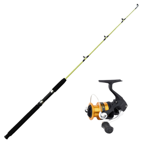 Shimano FX FC 4000/Wiggler Ismetespö Soft 118,5 cm Combo in de groep Vismethoden / IJsvissen / Ijsviscombinaties / IJsvis kits bij Sportfiskeprylar.se (FX4000FCICE-SET)