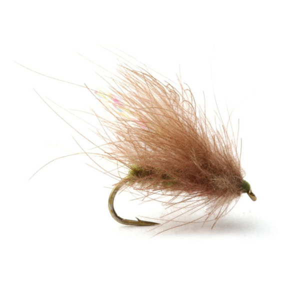 Kronen CDC Caddis Brun in de groep Kunstaas / Vliegen / Droge vliegen bij Sportfiskeprylar.se (GL46190r)