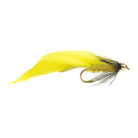 Zonker Yellow/Black Streamer size 8 in de groep Kunstaas / Vliegen / Streamers bij Sportfiskeprylar.se (HF0213-8)