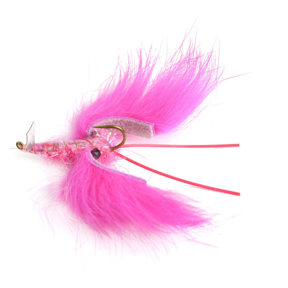 Crayfish Zonker Fluo Pink size #6 in de groep Kunstaas / Vliegen / Streamers bij Sportfiskeprylar.se (HF9042)