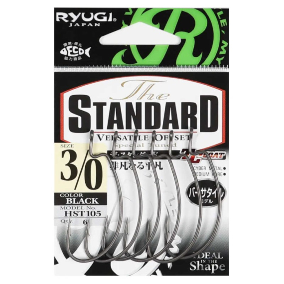 Ryugi The Standard in de groep Haken & Terminal Tackle / Haken / Offset haken bij Sportfiskeprylar.se (HST105r)