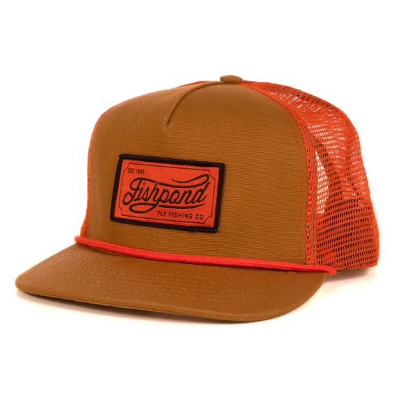 Fishpond Heritage Trucker Hat - Sandbar/Orange in de groep Kleding & Schoenen / Petten, mutsen en overig / Petten / Truckerpetten bij Sportfiskeprylar.se (HTH-S-O)