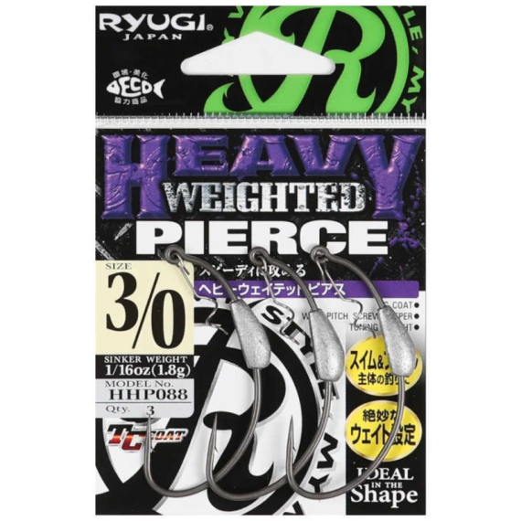 Ryugi Weighted Pierce in de groep Haken & Terminal Tackle / Haken / Offset haken bij Sportfiskeprylar.se (HWP042r)