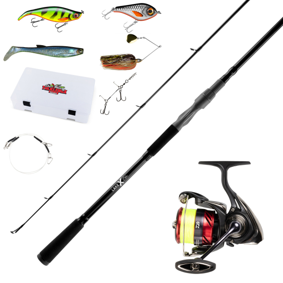 Söder Tackle Lake X Pike Downzise Spinning Combo in de groep Combo\'s / Spinvis combo\'s bij Sportfiskeprylar.se (LAKEXPIKESPINNINGDSIZESET)