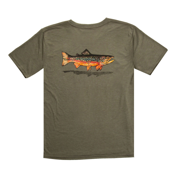 Fishpond Local T-shirt Olive in de groep Kleding & Schoenen / Kleding / T-shirts bij Sportfiskeprylar.se (LS-O-Mr)