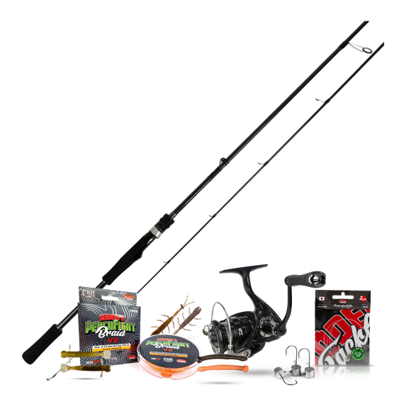 Lunker Stick NED Bundle in de groep Vismethoden / Werpend vissen / Combo\'s / Spinvis combo\'s bij Sportfiskeprylar.se (LUNKERNEDBUNDLE)