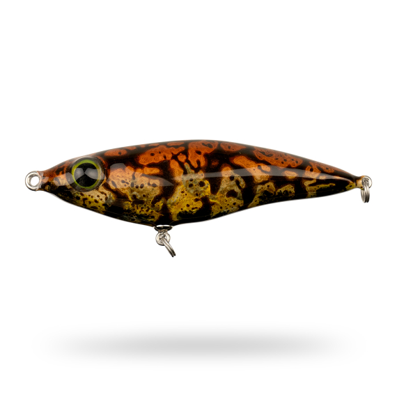 Mälaren Lures Loner Mini 13cm, 60g - Burbot in de groep Kunstaas / Handgemaakt aas / Handgemaakte Jerkbaits bij Sportfiskeprylar.se (MLLM13-1)