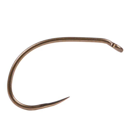 Sprite Hooks Barbless Buzzer Matt Bronze S2100 100-pack in de groep Haken & Terminal Tackle / Haken / Vliegvis bindhaken bij Sportfiskeprylar.se (NFD268-8-100r)