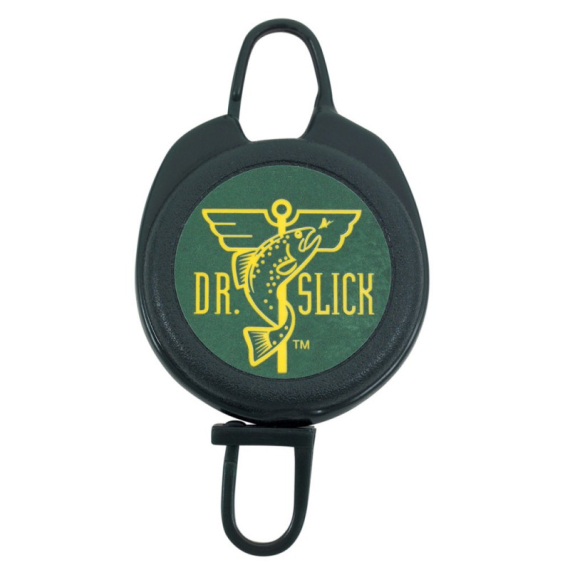 DR Slick Clip-On-Reel Green Nylon Cord D-Ring in de groep Vismethoden / Vliegvissen / Gereedschappen en accessoires bij Sportfiskeprylar.se (NFD804-RPD)