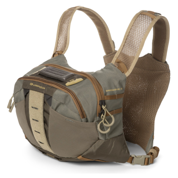 Umpqua ZS2 Overlook 500 Chest Pack/Kit - Olive in de groep Opslag / Tackle Tassen / Chest Packs bij Sportfiskeprylar.se (NFD9359)