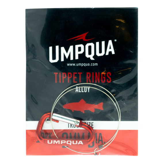 Umpqua Tippet Ring Premium 2mm 10-pack in de groep Haken & Terminal Tackle / Voor zeevissen en materiaal voor onderlijnen / Onderlijnmateriaal / Onderlijnmateriaal Vliegvissen bij Sportfiskeprylar.se (NFD9383)