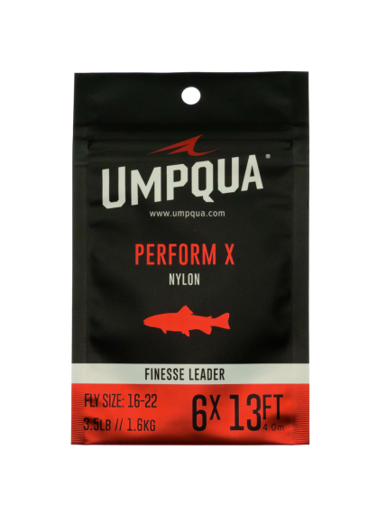 Umpqua Perform X Finesse Dry Fly Leader 13ft in de groep Haken & Terminal Tackle / Voor zeevissen en materiaal voor onderlijnen / Kant-en-klare onderlijnen / Tapered onderlijnen bij Sportfiskeprylar.se (NFD9385-4Xr)