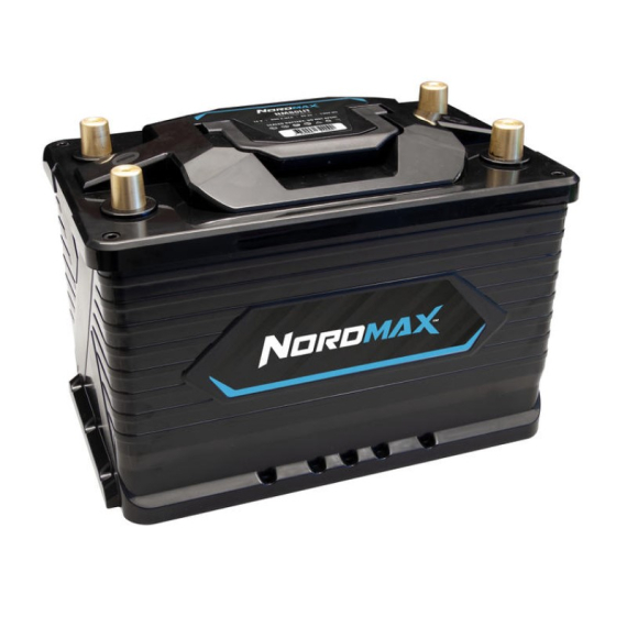 Nordmax Lithium Battery 12V 110Ah BT in de groep Marine Elektronica & Boot / Batterijen & Opladers / Batterijen / Lithium batterijen bij Sportfiskeprylar.se (NM110LITBT)