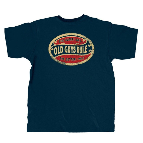 Old Guys Rule Better Oval in de groep Kleding & Schoenen / Kleding / T-shirts bij Sportfiskeprylar.se (OG1066-Mr)