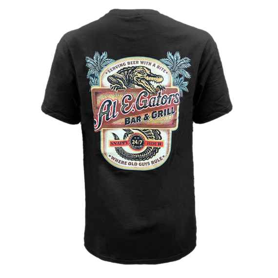 Old Guys Rule Gators Bar & Grill in de groep Kleding & Schoenen / Kleding / T-shirts bij Sportfiskeprylar.se (OG2326-Mr)