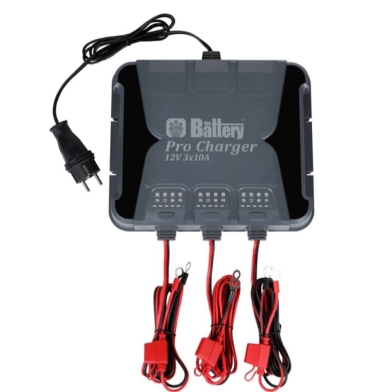 The Battery Pro Charger 12v 3x10A in de groep Marine Elektronica & Boot / Batterijen & Opladers / Batterijopladers bij Sportfiskeprylar.se (PC01)