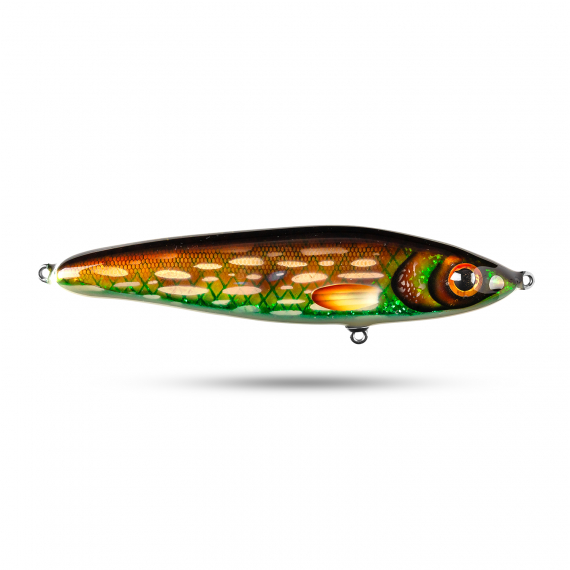 Pineslope Lures Beef Jerky Shallow 22cm, 130g - Fancypants Pike in de groep Kunstaas / Handgemaakt aas / Handgemaakte Jerkbaits bij Sportfiskeprylar.se (PSLBJS22-9)