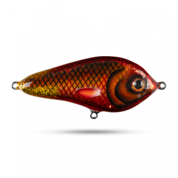 Pineslope Lures Drumstick V2 Slow Sink 15cm, 115g - Royal Ruby in de groep Kunstaas / Handgemaakt aas / Handgemaakte Swimbaits bij Sportfiskeprylar.se (PSLDSSS23-1)