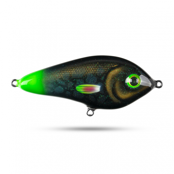 Pineslope Lures Drumstick V2 Slow Sink 15cm, 115g - Green Lantern in de groep Kunstaas / Handgemaakt aas / Handgemaakte Swimbaits bij Sportfiskeprylar.se (PSLDSSS23-2)