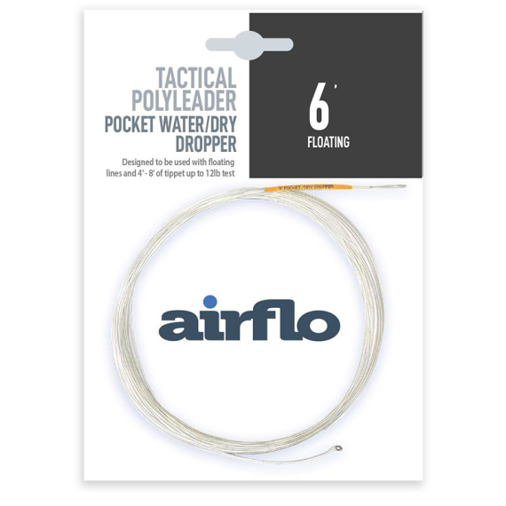 Airflo Tactical Polyleader in de groep Haken & Terminal Tackle / Voor zeevissen en materiaal voor onderlijnen / Kant-en-klare onderlijnen / Poly-onderlijnen bij Sportfiskeprylar.se (PT-ST-FS8-7Tr)