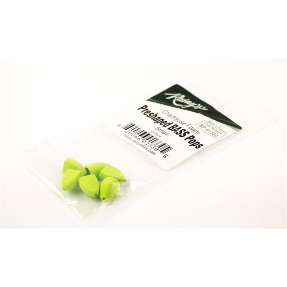 Preshaped Bass Popper Small in de groep Haken & Terminal Tackle / Vliegvis bindmateriaal / Vliegbindmateriaal / Poppers en magische koppen bij Sportfiskeprylar.se (RA-BP01370r)