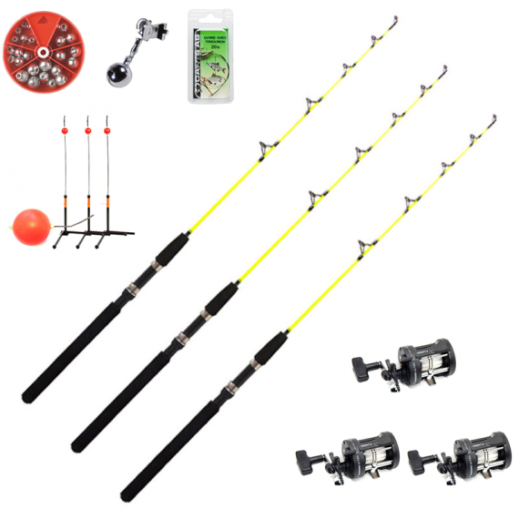 Fladen Ice Pike Starterkit 3-Pack in de groep Vismethoden / IJsvissen / Ijsviscombinaties / IJsvis kits bij Sportfiskeprylar.se (READY-TO-FISHICEPIKE)