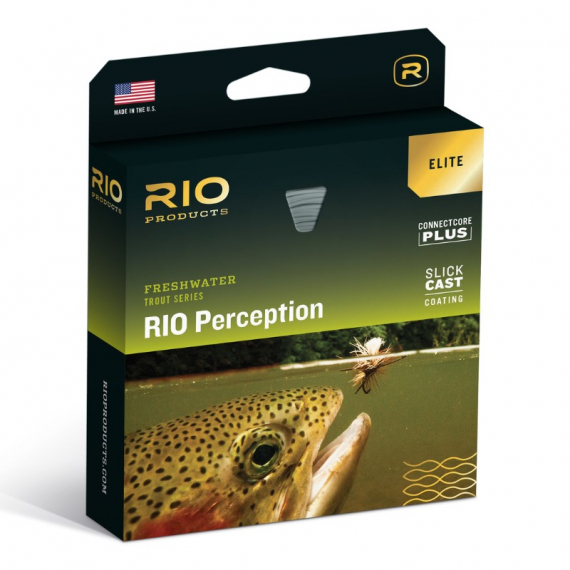 RIO Elite Perception Green/Camo/Grey in de groep Lijnen / Vliesvislijnen / Enkele handlijnen bij Sportfiskeprylar.se (RP19282r)