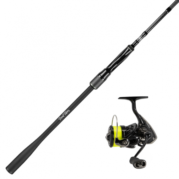 Scout Silver Ninja Pitch Black Sea Trout Combo in de groep Vismethoden / Werpend vissen / Combo\'s / Spinvis combo\'s bij Sportfiskeprylar.se (SILVERNINJAPB)