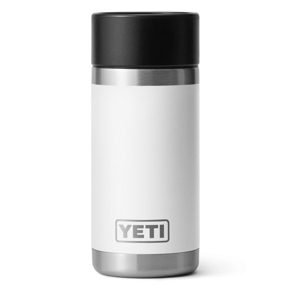 Yeti Rambler 12 Oz Bottle With Hotshot Cap - White in de groep Outdoor / Camping Keuken & Keukengerei / Thermosflessen / Thermosbekers bij Sportfiskeprylar.se (SKU-0308-WHI)