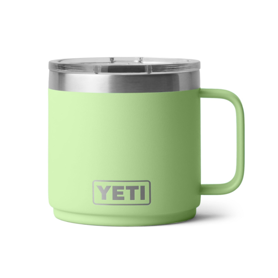 Yeti Rambler 14 Oz Mug MS 2.0 - Key Lime in de groep Outdoor / Camping Keuken & Keukengerei / Thermosflessen / Thermosbekers bij Sportfiskeprylar.se (SKU-2304-24H2KL)