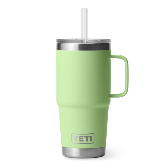 Yeti Rambler 25 Oz Straw Mug 2.0 - Key Lime in de groep Outdoor / Camping Keuken & Keukengerei / Thermosflessen / Thermosbekers bij Sportfiskeprylar.se (SKU-2326-24H2KL)