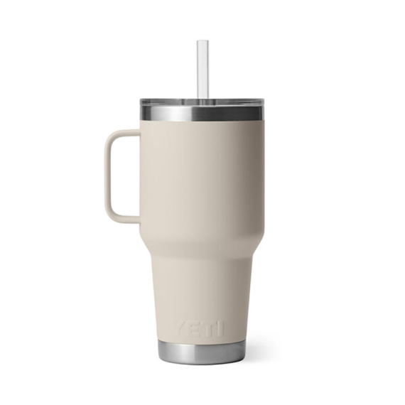 Yeti Rambler 35 Oz Straw Mug 2.0 - Cape Taupe in de groep Outdoor / Camping Keuken & Keukengerei / Thermosflessen / Thermosbekers bij Sportfiskeprylar.se (SKU-2327-24H2BH)