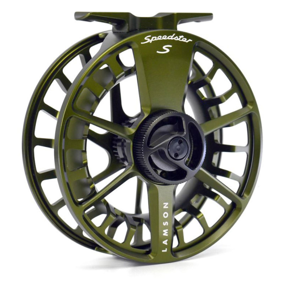 Lamson Speedster S-Series Fly Reel Olive Green in de groep Reels / Vliegvisreels & extra spoelen / Vliesvisreels bij Sportfiskeprylar.se (SPS-3PLUSREEL-Ogr)