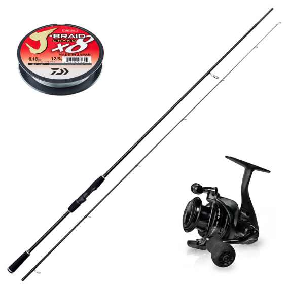 Okuma Pitch Black V2 Westin W2 Powershad Allround Combo in de groep Vismethoden / Werpend vissen / Combo\'s / Spinvis combo\'s bij Sportfiskeprylar.se (SSPSET-12)