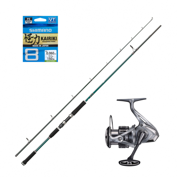 Shimano Nasci Abu Garcia Beast X Pike Combo in de groep Vismethoden / Werpend vissen / Combo\'s / Spinvis combo\'s bij Sportfiskeprylar.se (SSPSET-18)