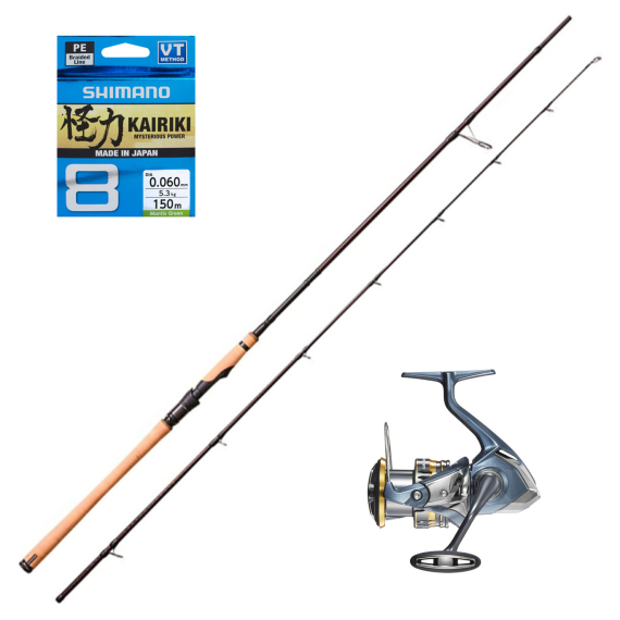 Shimano Ultegra Savage Gear Alpha SG6 Pike Combo in de groep Vismethoden / Werpend vissen / Combo\'s / Spinvis combo\'s bij Sportfiskeprylar.se (SSPSET-19)