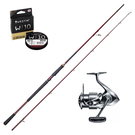 Shimano Stella W6 Powercast Pike Combo in de groep Vismethoden / Werpend vissen / Combo\'s / Spinvis combo\'s bij Sportfiskeprylar.se (SSPSET-20)