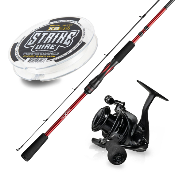 Okuma Pitch Black V2 Lake X Perch Combo in de groep Vismethoden / Werpend vissen / Combo\'s / Spinvis combo\'s bij Sportfiskeprylar.se (SSPSET-22)