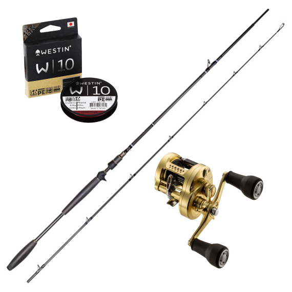 Shimano Calcutta Conquest Westin W10 Pike Combo in de groep Combo\'s / Werpcombinaties bij Sportfiskeprylar.se (SSPSET-5)