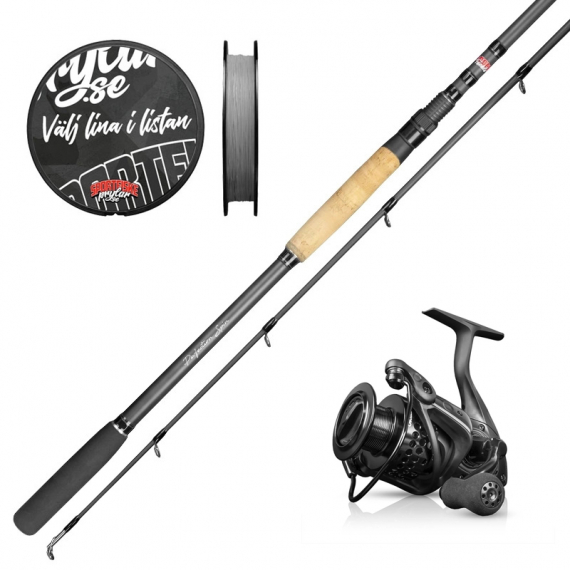 Perfection Black Pike Combo in de groep Vismethoden / Werpend vissen / Combo\'s / Spinvis combo\'s bij Sportfiskeprylar.se (ST40BLACK1)