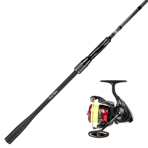 Scout Silver Spinning Seatrout Combo in de groep Combo\'s / Spinvis combo\'s bij Sportfiskeprylar.se (STSSS92840DAIWASET)